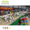 Waste Plastic Recycling Plant / PE PP Washing Line / HDPE Bottle Flakes Recycling Machine