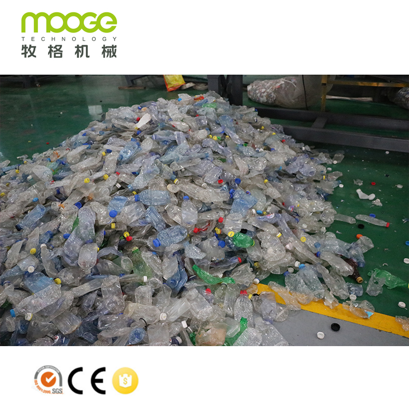 Automatic PET Bottle Recycling PVC PE PP Label Remover Removing Machine 