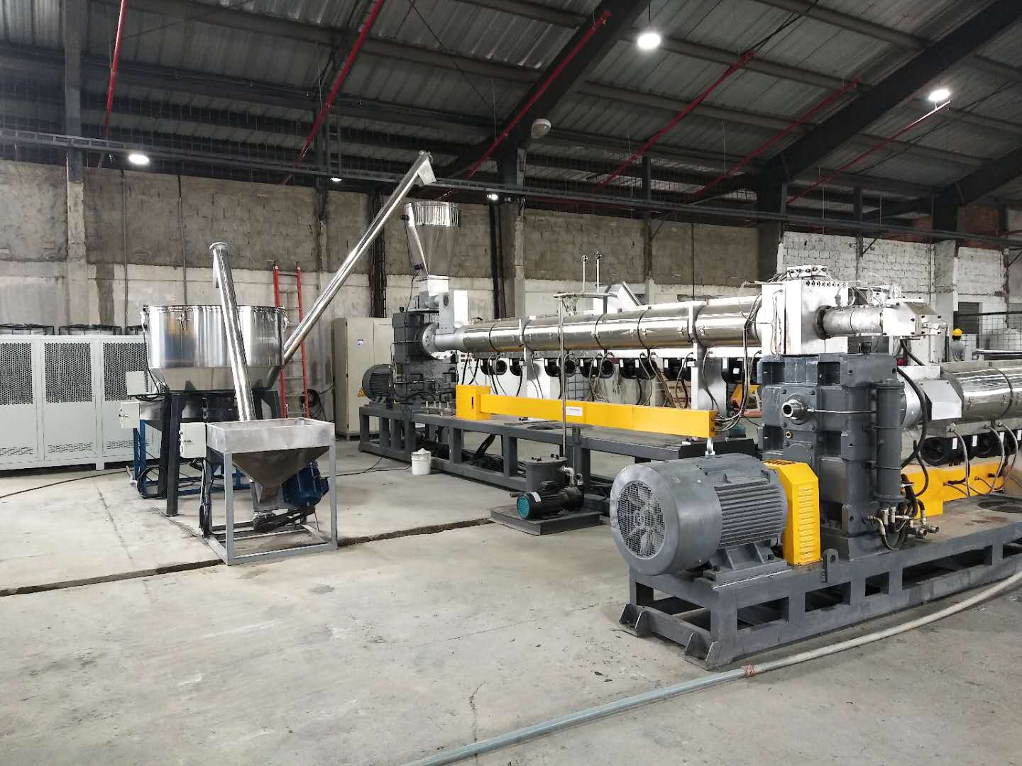 plastic pelletizing line