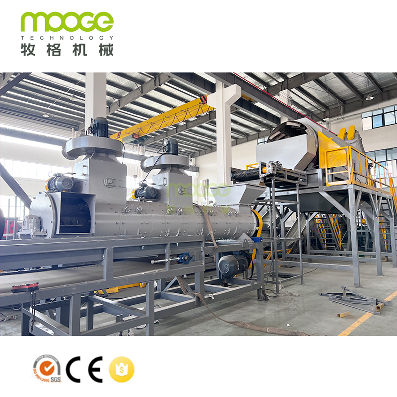 Waste Cola Bottle Plastic Pet Containers Washing Recycling Machine Line 