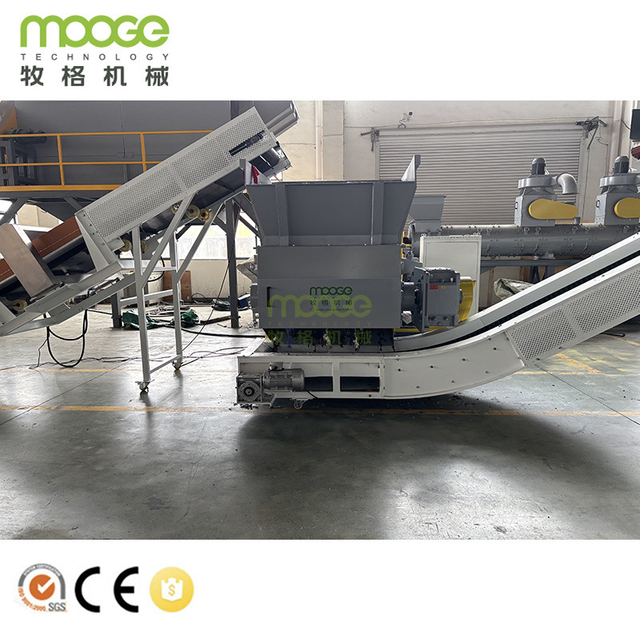 Single Shaft Shredder for Plastic Lumps Plastic Blocks