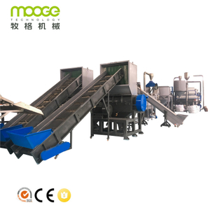 Industrial PET Crushing Drying Recycling Line Plastic Bottle Washing Machine