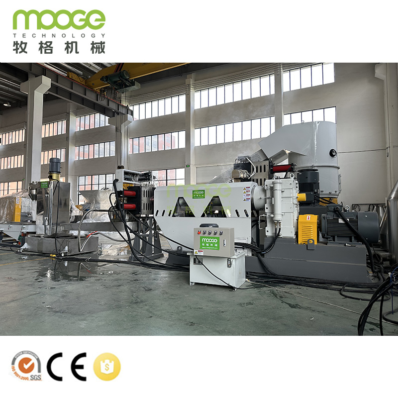 High Capacity Die-Face Cutting Pelletizing Machine for Plastic Films