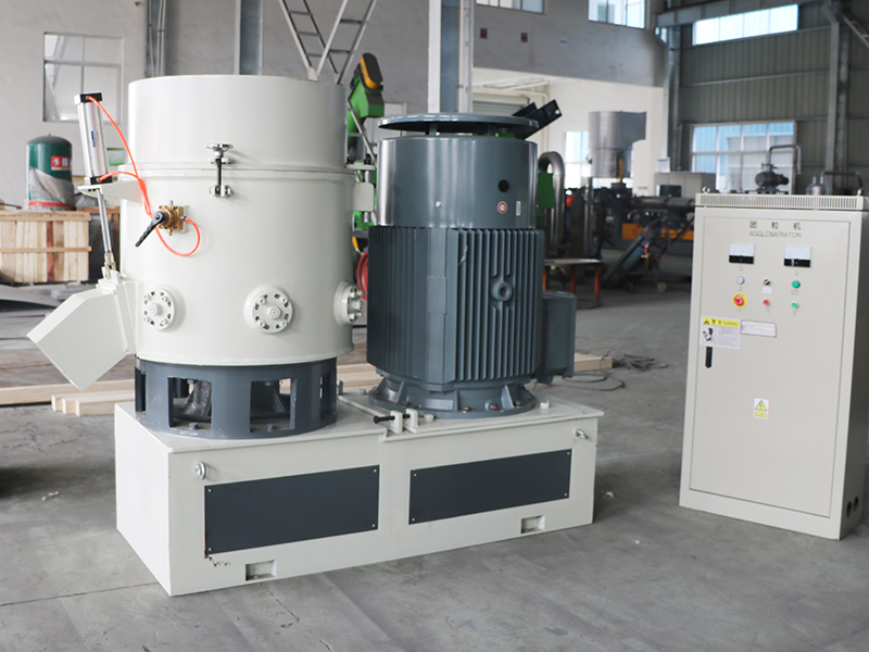 Recycled PET Fiber Plastic Agglomerator Machine