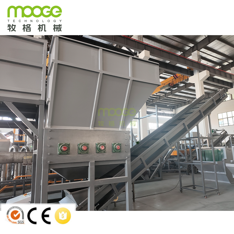 MT-Series PET bottles Recycling Washing Line Shredder Machine