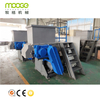 Large PE PVC thick wall pipe single shaft shredder machine