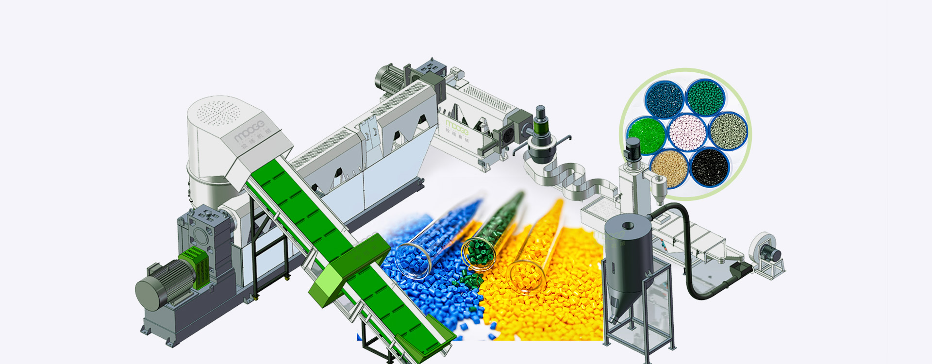 plastic pelletizing machine