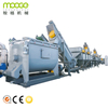 High Output PE PP Plastic Film Recycling Crushing Washing Drying Line 