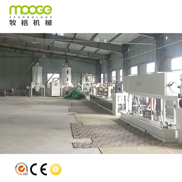 High Capacity Plastic Flakes PET Strapping Recycling Production Line