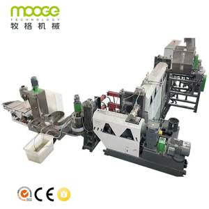 Plastic HDPE PE PP Flakes Water Ring Granulating Pelletizing Line