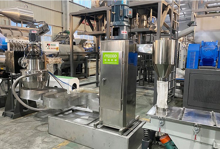 Waste PP PE Recycling Granulating Pelletizing Machine