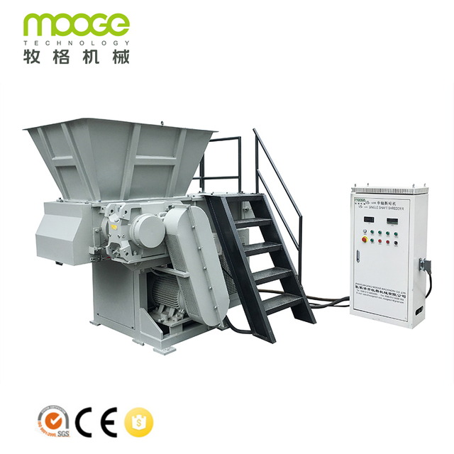 Single Shaft Waste Plastic Recycling Shredder/Shredding Machine 