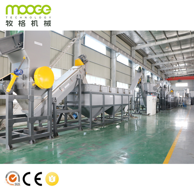 Hot Sell PE Mulching Film Washing Line/PVB Film Recycling Machine 