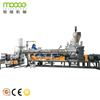 Milk Bottle Flakes HDPE Plastic Pelletizing Granules Making Granulator Machine