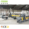 Plastic HDPE Single Screw Extruder Granulator Machine Recycling Pelletizing Line