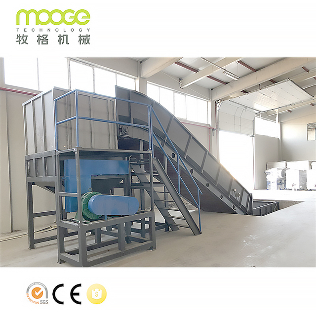 Full Automatic Production Line Recyclage Plastique Plastic PET Bottle Crushing Washing Recycling Machine