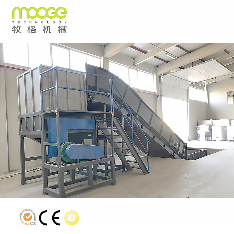 Full Automatic Production Line Recyclage Plastique Plastic PET Bottle Crushing Washing Recycling Machine