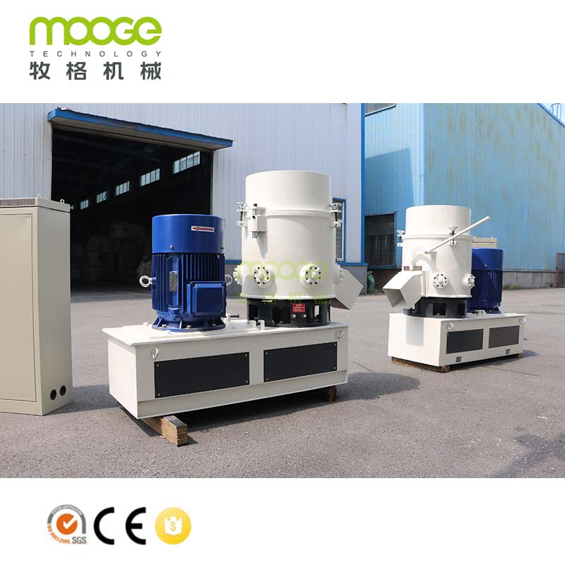 PP PE Film Agglomerator/Plastic Bag Granulator/PET Fiber Densifier Machine