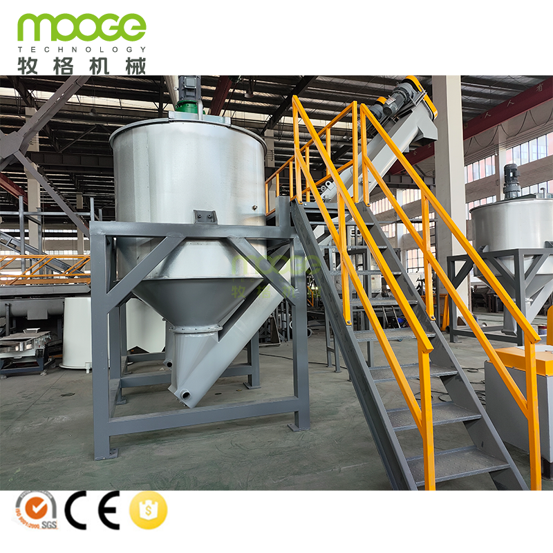 MT-Series PET bottles Recycling Washing Line Shredder Machine