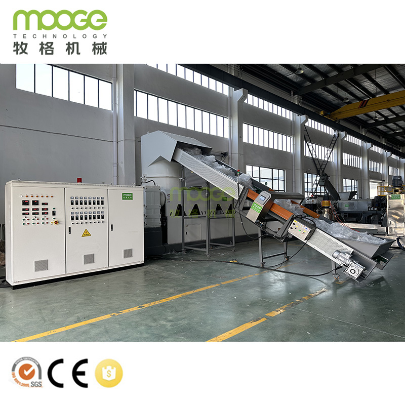 High Capacity Die-Face Cutting Pelletizing Machine for Plastic Films