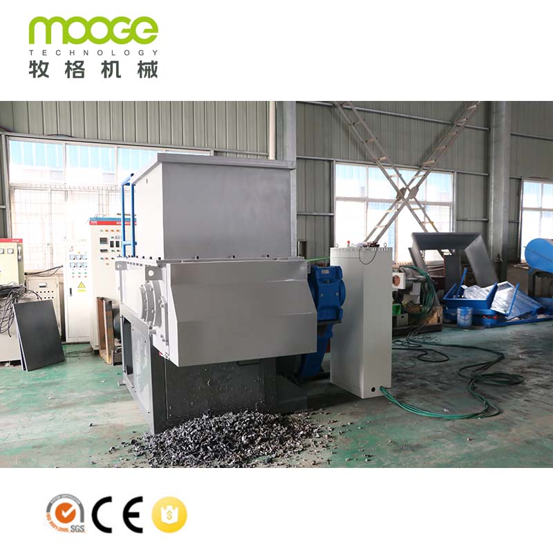 Single Shaft Waste Plastic Recycling Shredder/Shredding Machine 