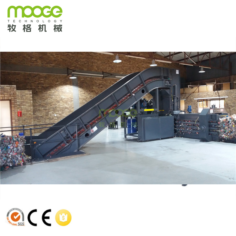 Horizontal Hydraulic Type Waste Plastic Bottle Paper Baler/packing Machine