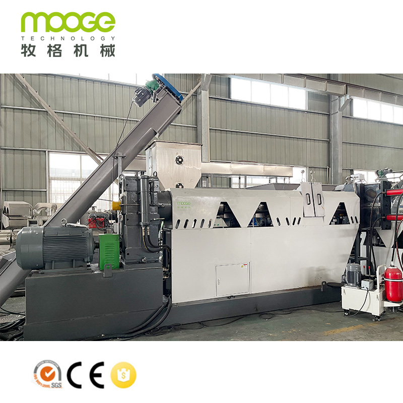 PP PE HDPE LDPE LLDPE Plastic Pelletizer Pelletizing Granules Making Granulator Machine