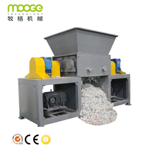 Double Shaft Waste Textile Shredder Fabric Shredding Machine