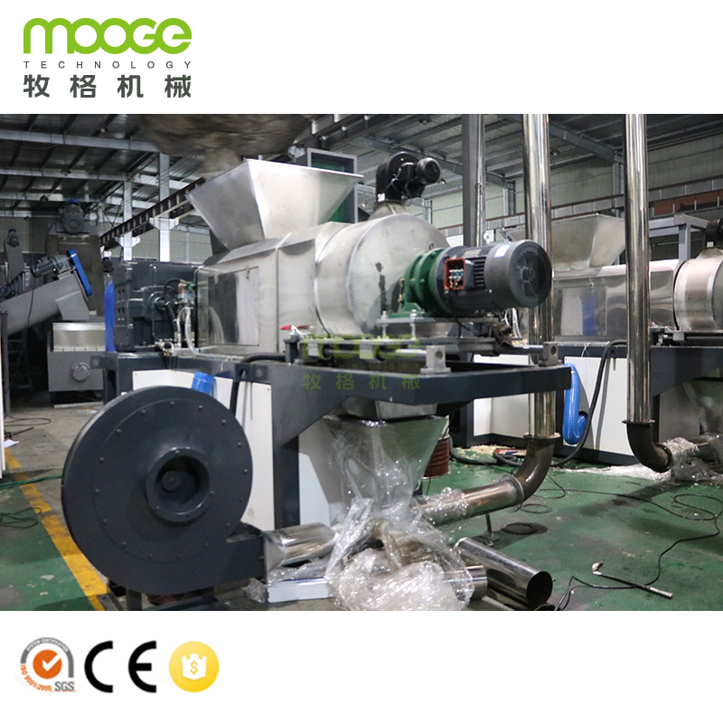 PP PE Film Recycling Machine Crusher Shredder Wash Line Film