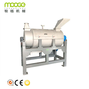 Plastic Friction Washer Dewatering Machine for PET PP Bottle Washing Line