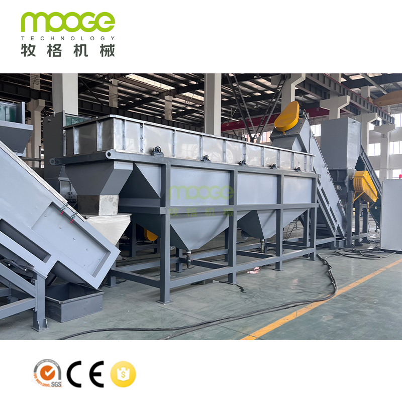 High Quality PP PE Film Plastic Crushing Washing Recycling Machine Line