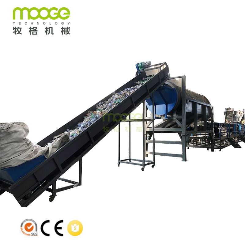 Waste Plastic Flakes Recycling Machine PET Washing Line for Sale