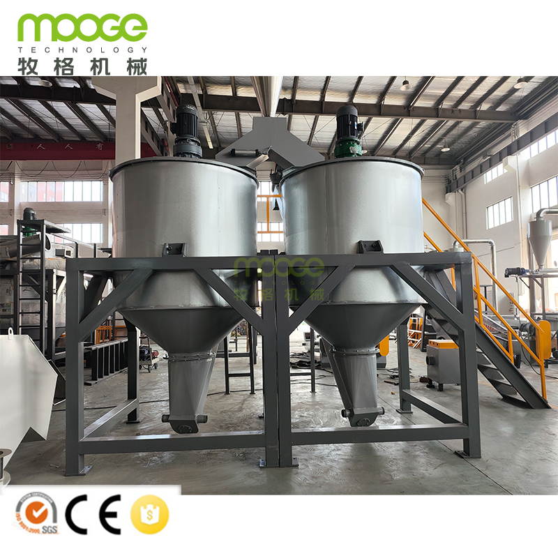 PET Bottles Recycling Line Plastic MT-Series Crushing Machinery