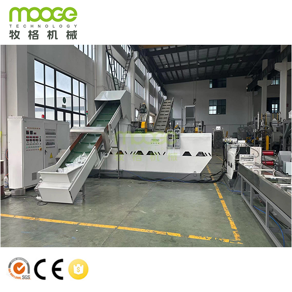 High-Efficiency Water Ring Cutting PE Granules Production Line