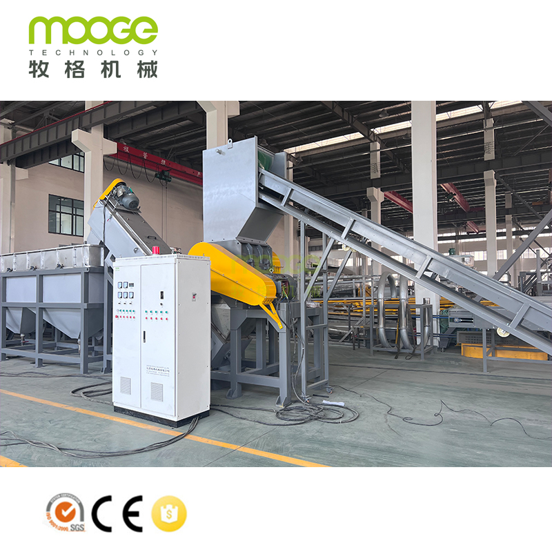 Hot Sell Waste Plastic Recycling Machine PP PE Film Bag Washing Recycling Line